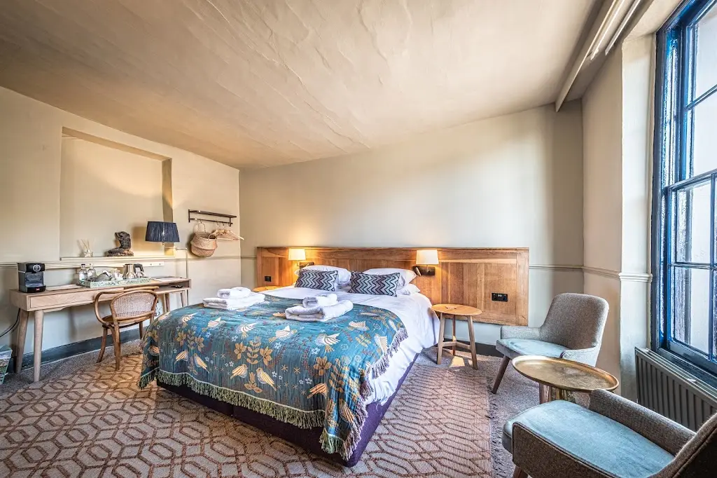 The Feathers restaurant in Holt