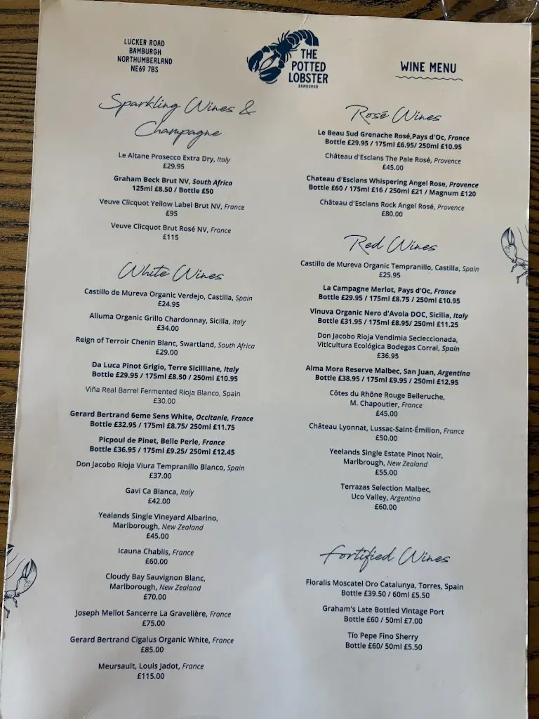 Menu_The Potted Lobster - Bamburgh_Bamburgh_image_4