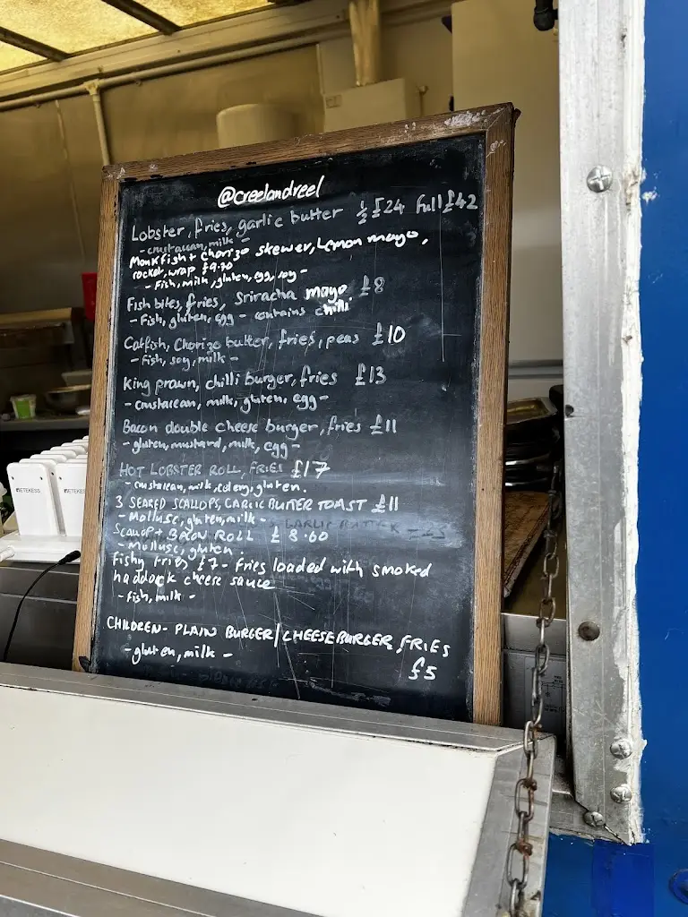 Menu_Creel & Reel Seafood Trailer_Bamburgh_image_2