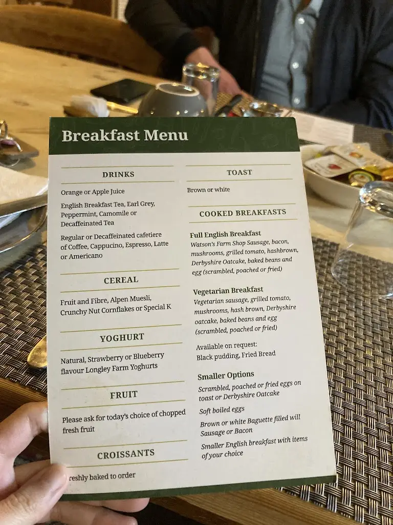 Menu_The Cheshire Cheese Inn_Hope Valley_immagine_3