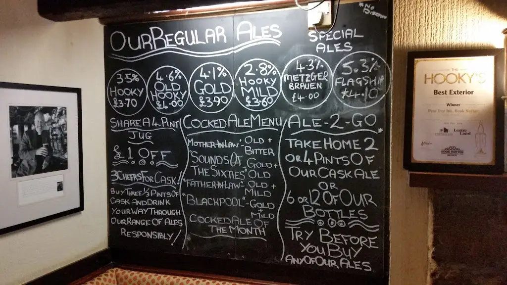 Menü_Pear Tree Inn_Hook Norton_Bild_2