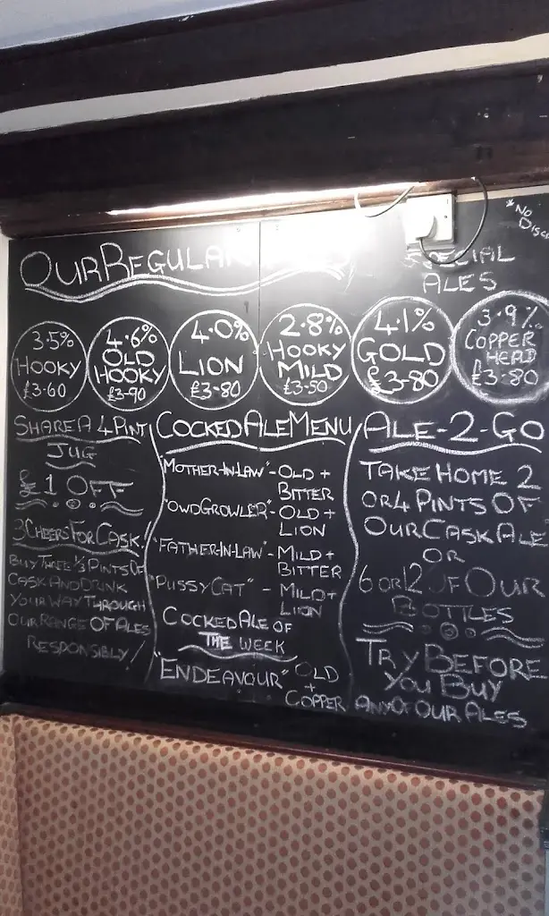 Menü_Pear Tree Inn_Hook Norton_Bild_3