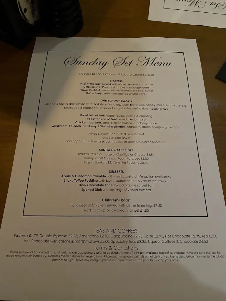 Menu_The Faulkner Pub, Bar & Restaurant_Hoole_image_4