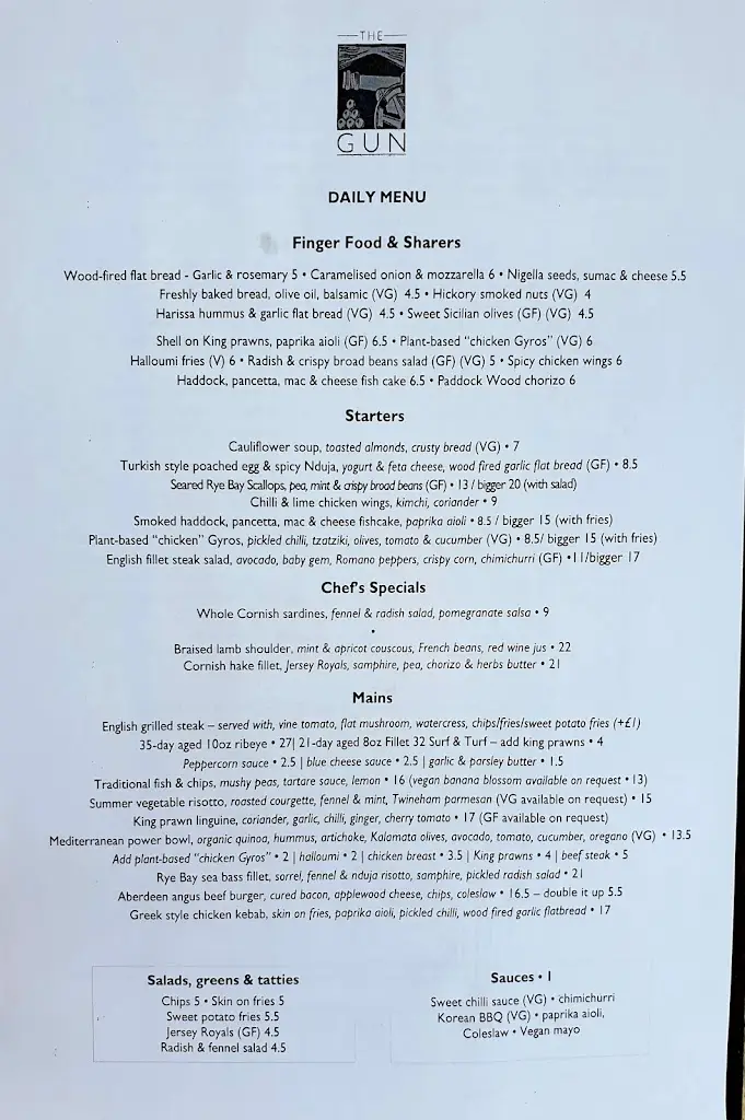 Menu_The Gun_Horam_image_2