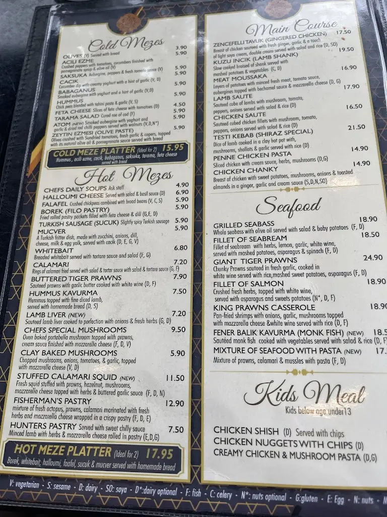 Menu_Shiraz Bar & Restaurant_Horley_image_4