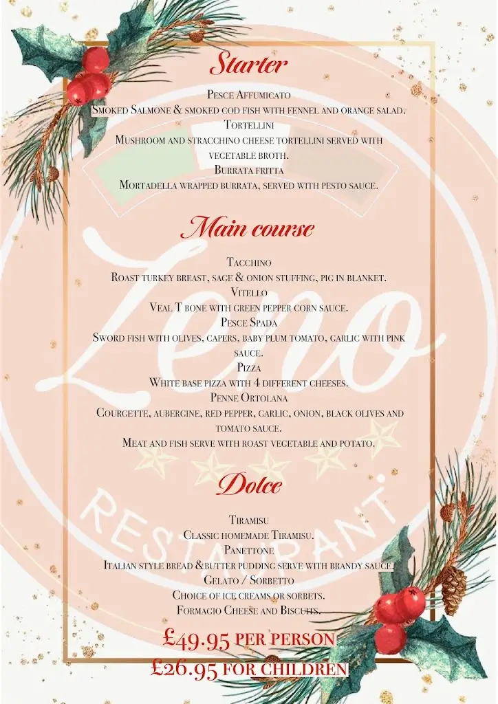 Menu_Zeno italian restaurant_Horley_image_4
