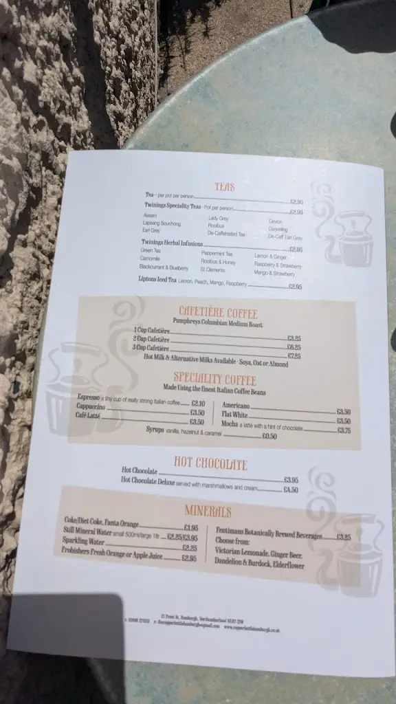 Menu_The Copper Kettle Tea Rooms_Bamburgh_image_3