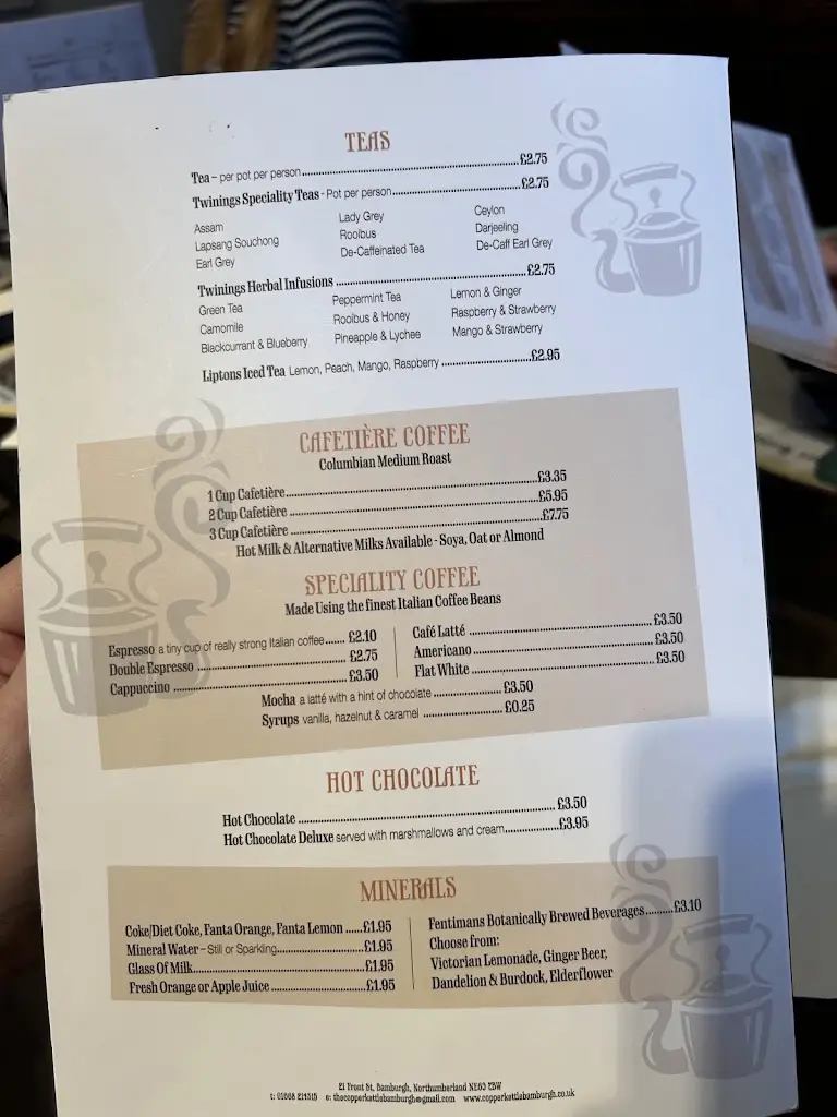 Menu_The Copper Kettle Tea Rooms_Bamburgh_image_4