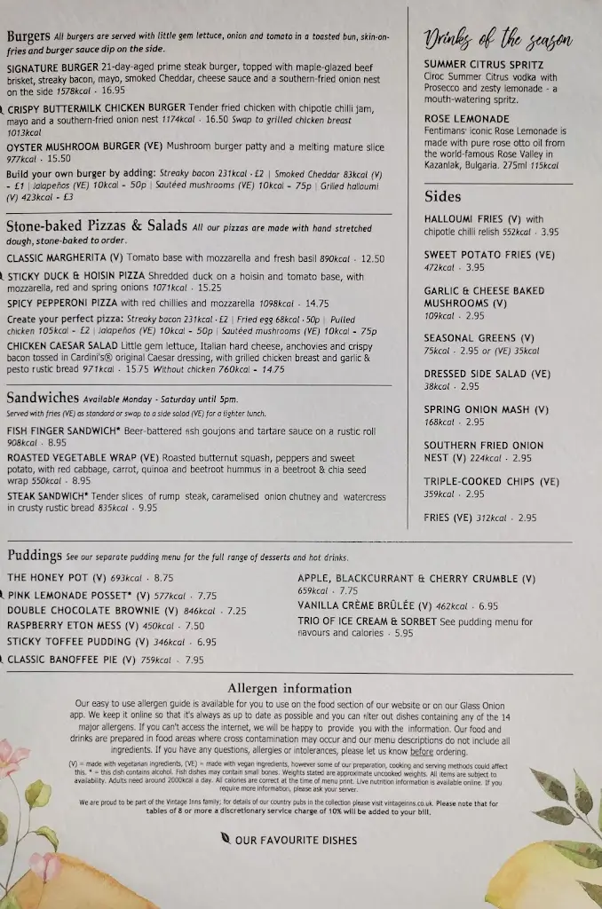 Menu_The Swan Inn_Horning_image_1