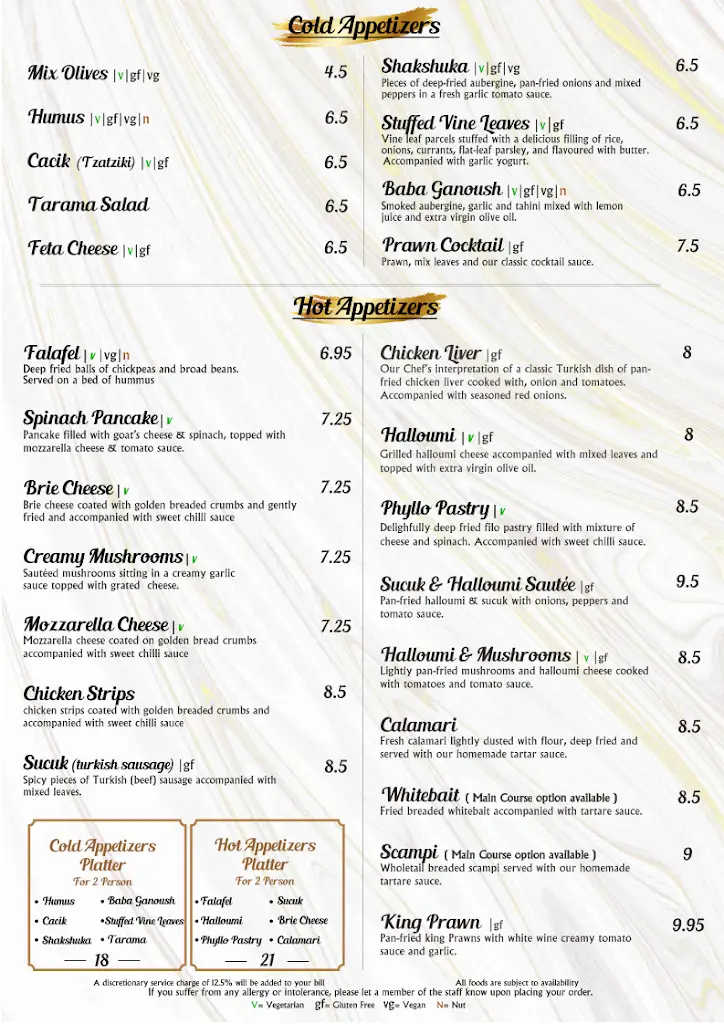 Menu_Sortie Grill & Bar_Hornchurch_image_1