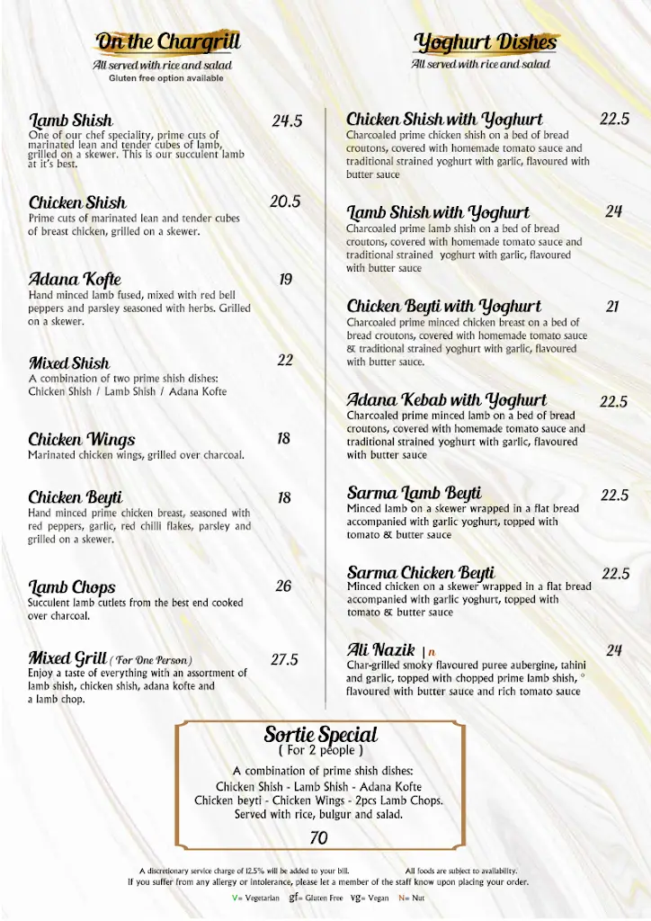 Menu_Sortie Grill & Bar_Hornchurch_image_3