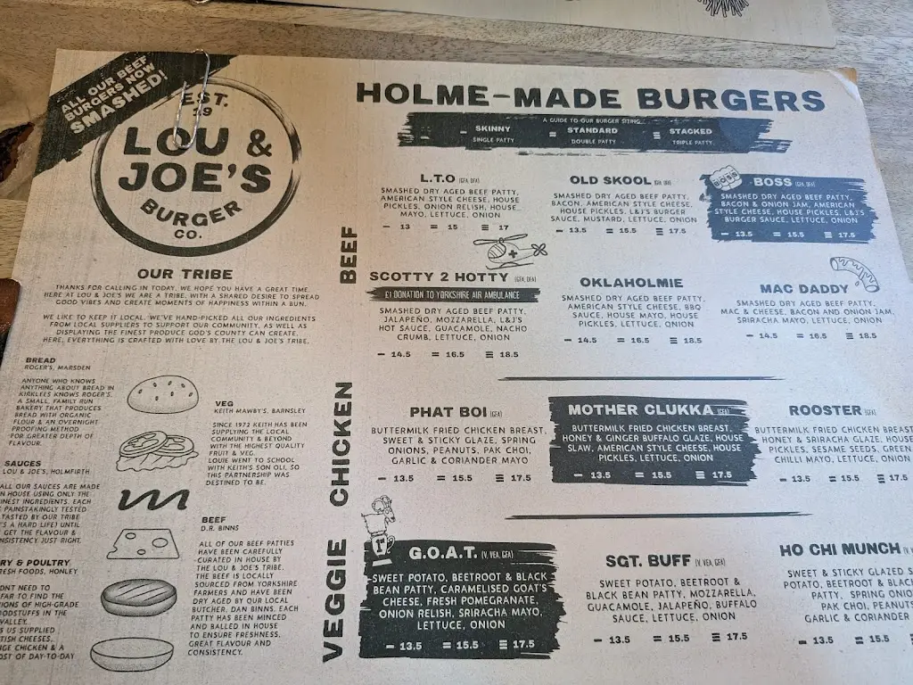 Menu_Lou & Joe's Burger Company_Holmfirth_image_3
