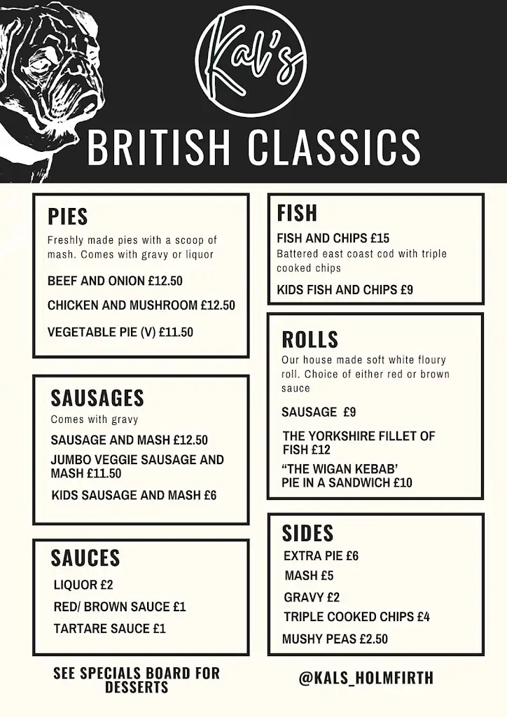 Menu_Kal's Holmfirth_Holmfirth_image_1