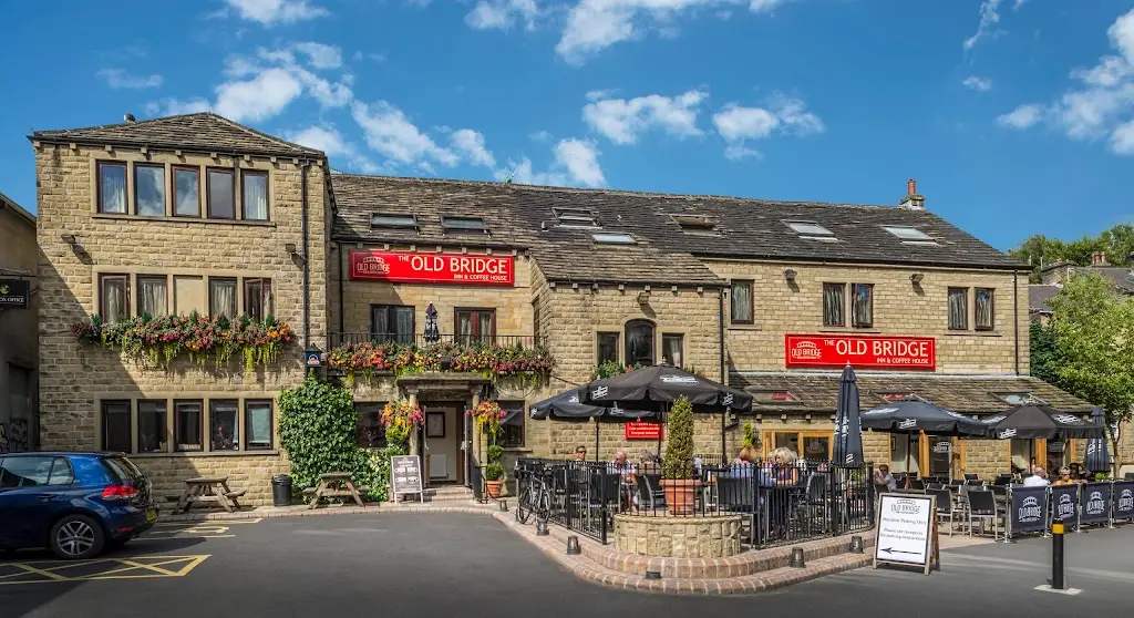 The Old Bridge Inn restaurant in Holmfirth