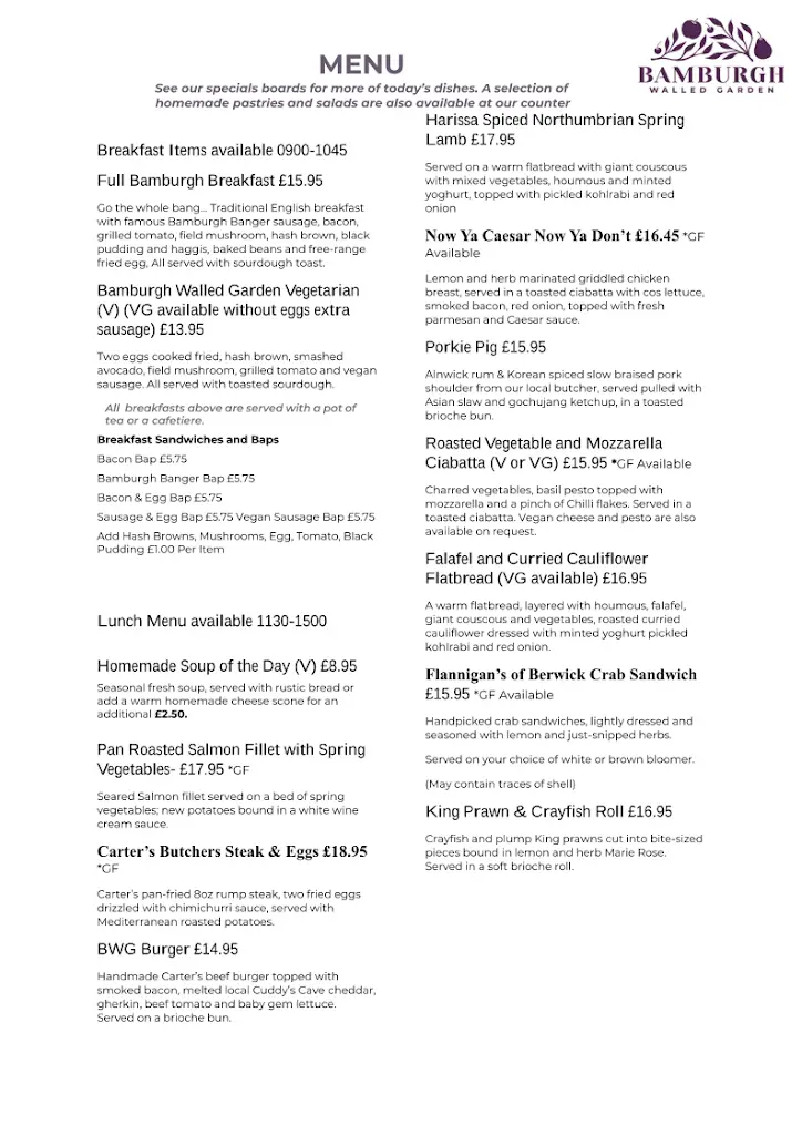 Menu_Bamburgh Walled Garden_Bamburgh_image_2