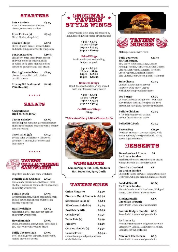 Menu_Holmfirth Tavern_Holmfirth_image_1