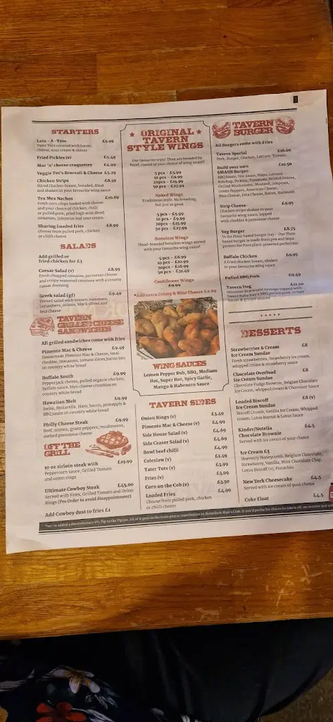 Menu_Holmfirth Tavern_Holmfirth_image_2