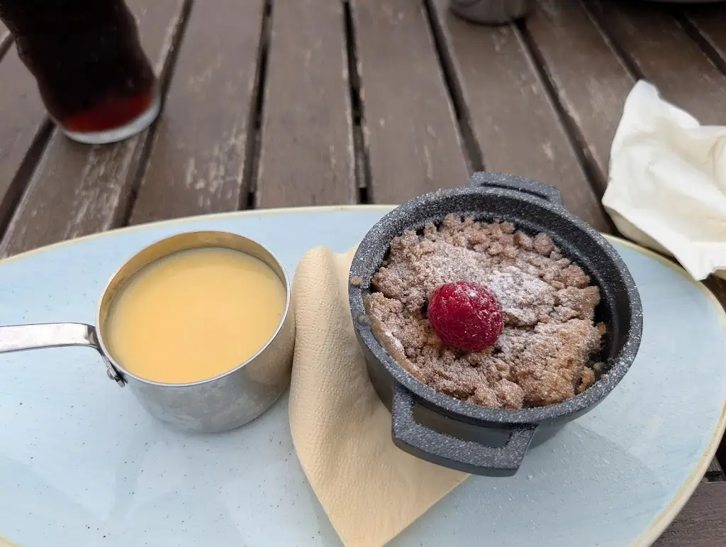 The Beer Garden restaurant in Bamburgh