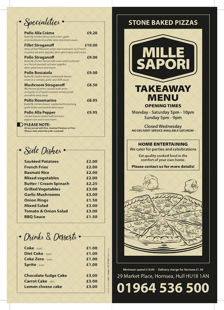 Menu_Mille Sapori_Hornsea_image_1