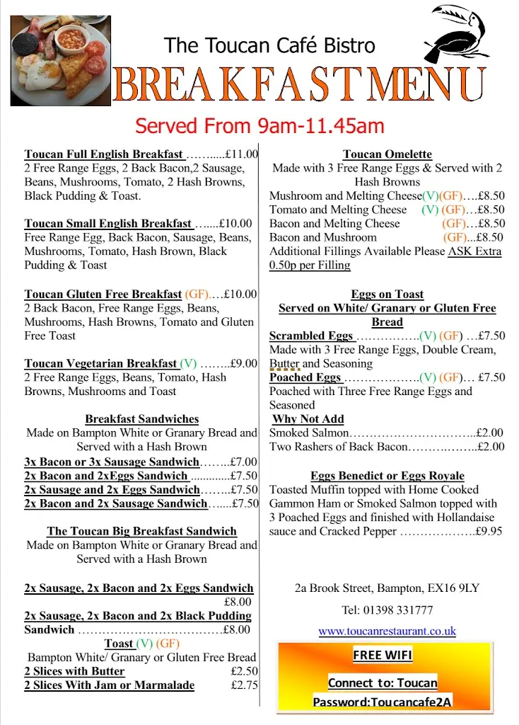 Menu_Toucan Cafe Bistro_Bampton_image_2