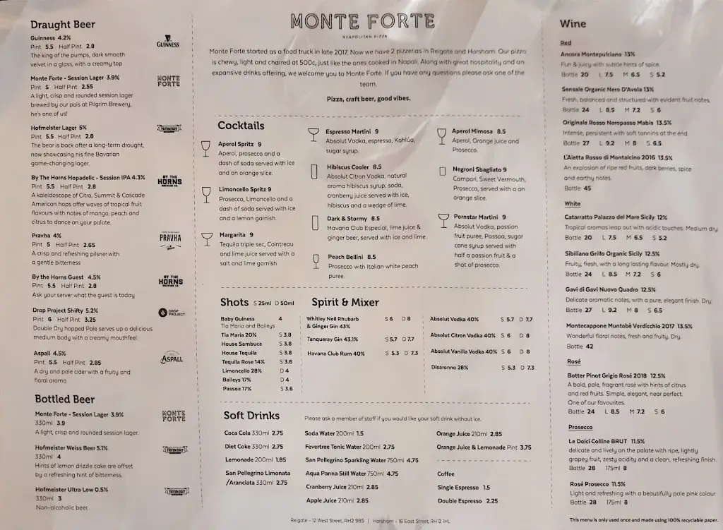 Menu_Monte Forte - Neapolitan Pizza _Horsham_image_4