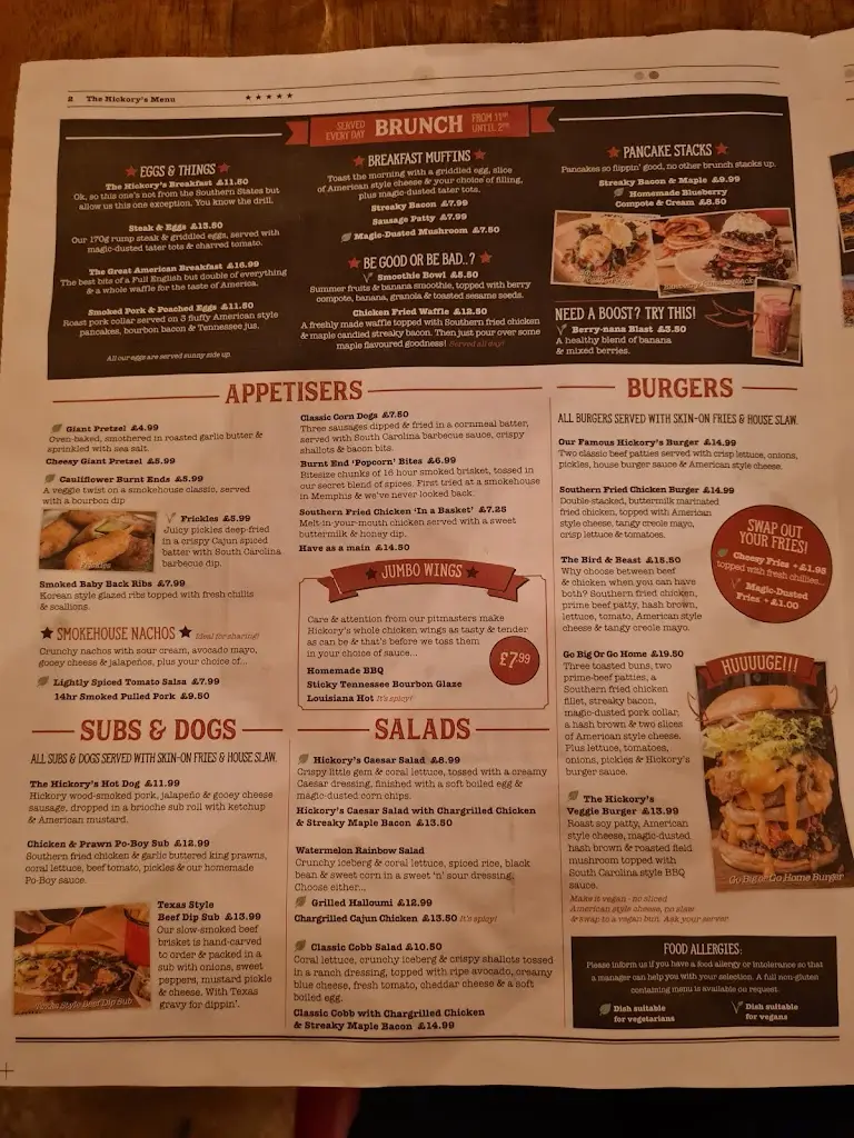 Menu_Hickory's - Horbury_Horbury_image_4