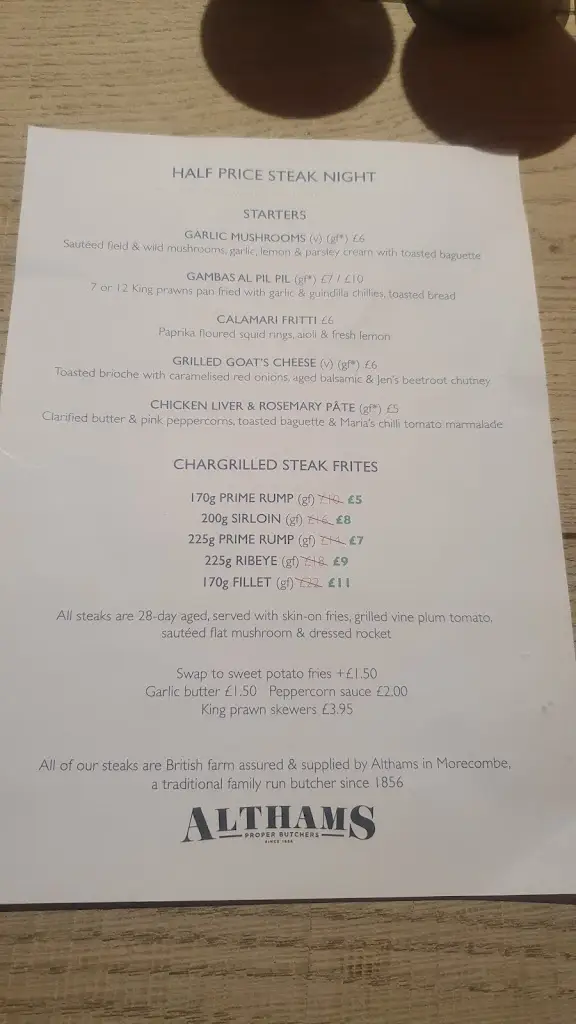 Menu_Ego at The Bull's Head, Horbury_Horbury_image_2