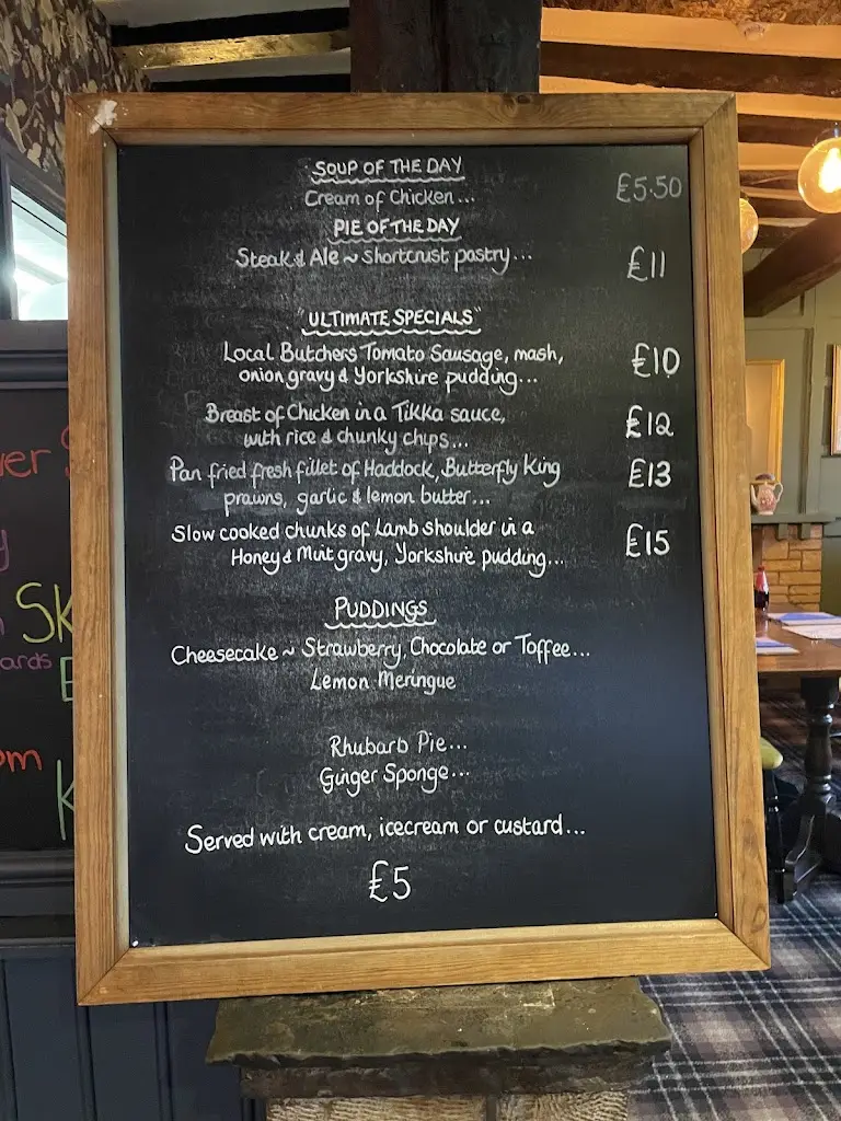 Menu_The Shepherds Arms Horbury_Horbury_image_1