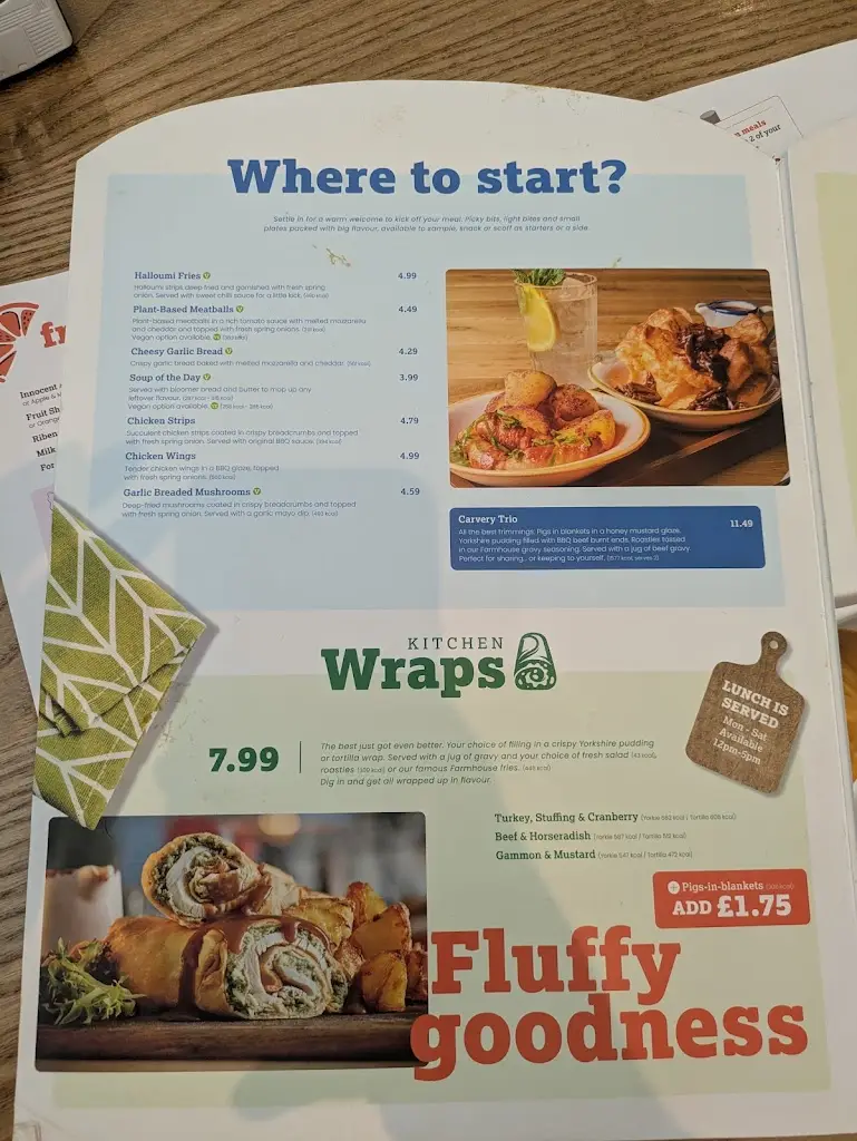 Menu_Farmhouse Kitchen, Silkwood Park_Horbury_image_2