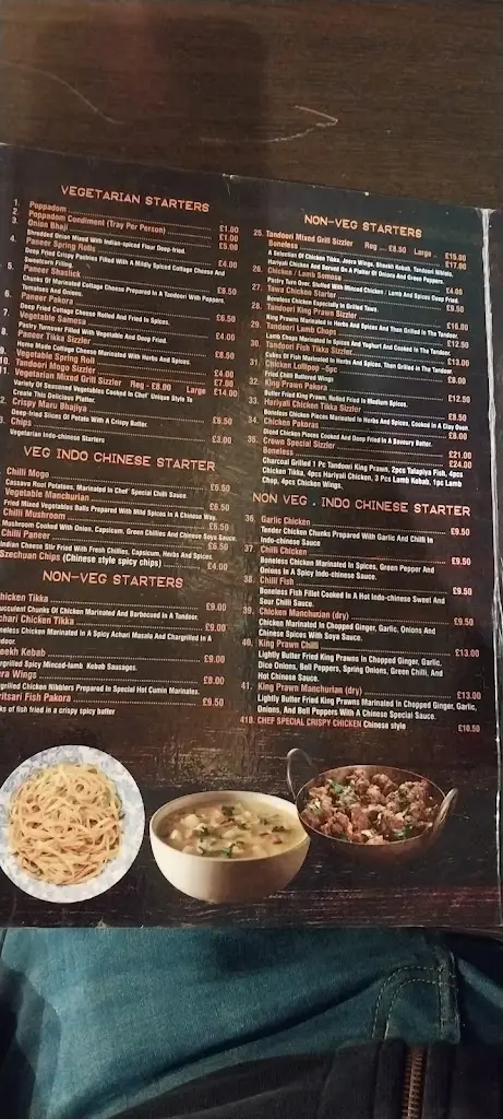 Menu_The Rose & Crown Pub and Houghton Curry House_Houghton on the Hill_image_3