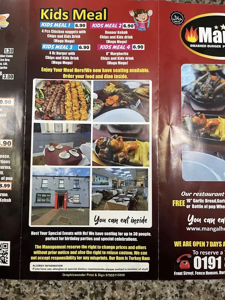 Menu_Mangal House_Houghton-Le-Spring_image_4