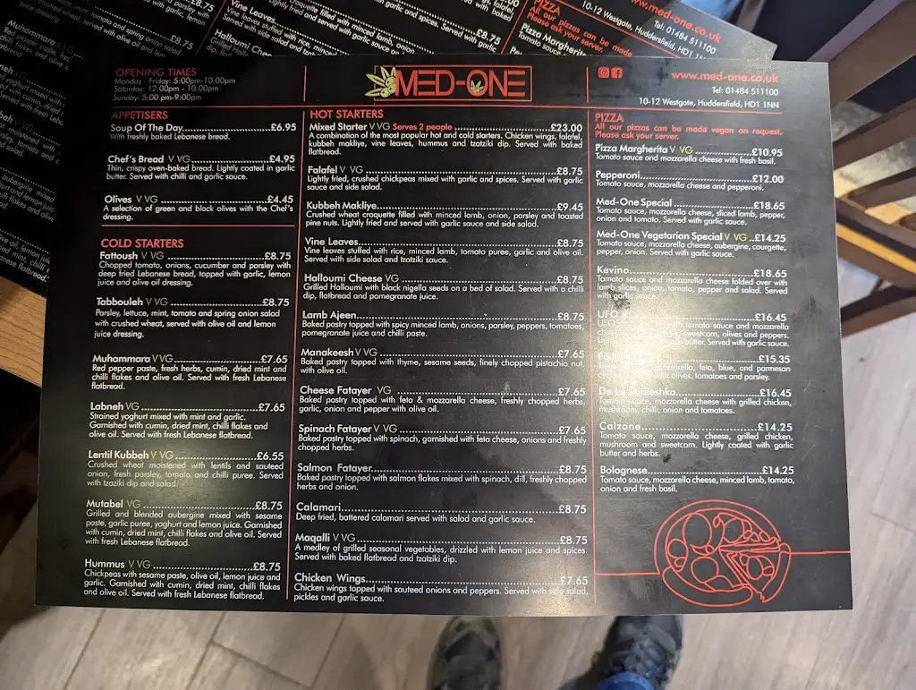 Menu_Med-one Restaurant_Huddersfield_image_2