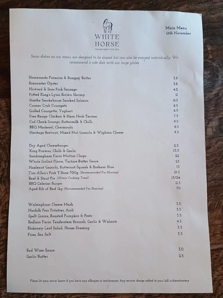 Menu_White Horse Holme-Next-The-Sea_Hunstanton_image_2