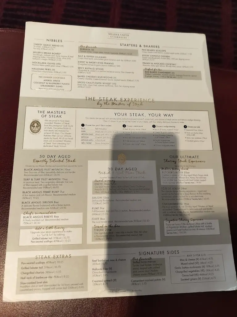 Menu_Miller & Carter Horsforth_Horsforth_immagine_2