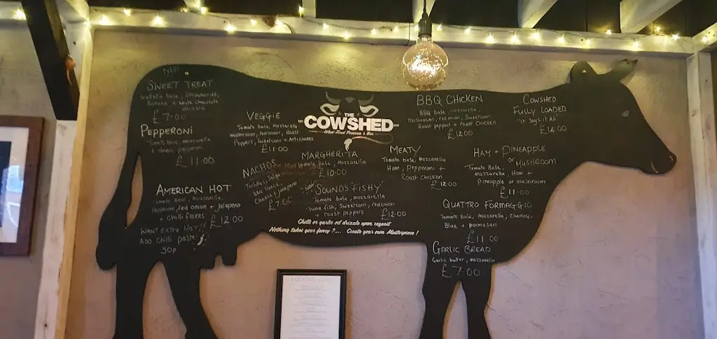 Menu_The Cowshed_Hucknall_immagine_2