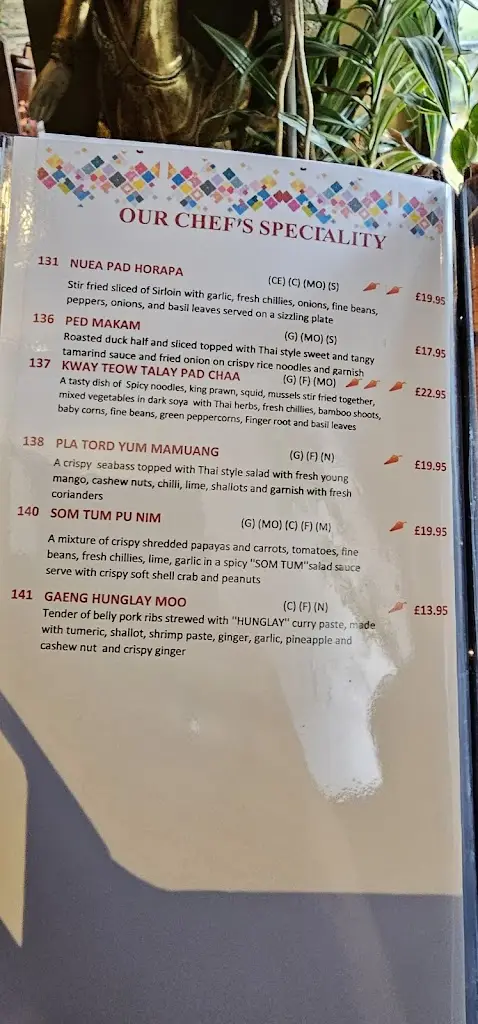 Menu_Arunothai Restaurant_Hucknall_image_2