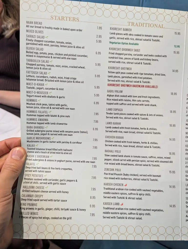 Menu_Persia Lounge Hove_Hove_image_2