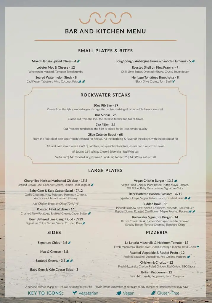 Menu_Rockwater Hove_Hove_immagine_4