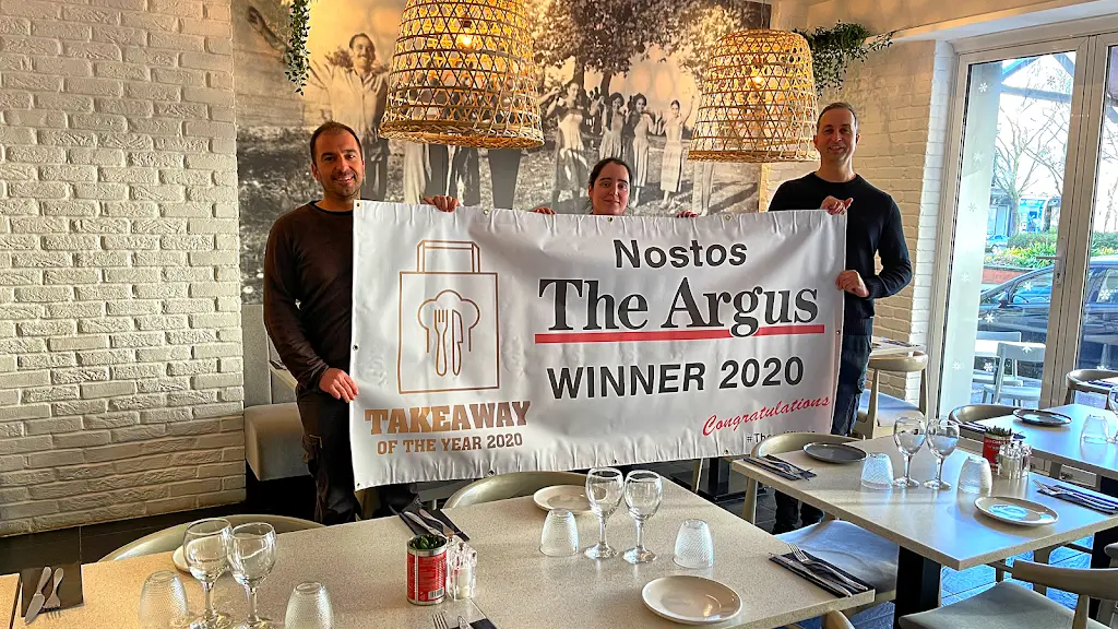 Nostos restaurant in Hove