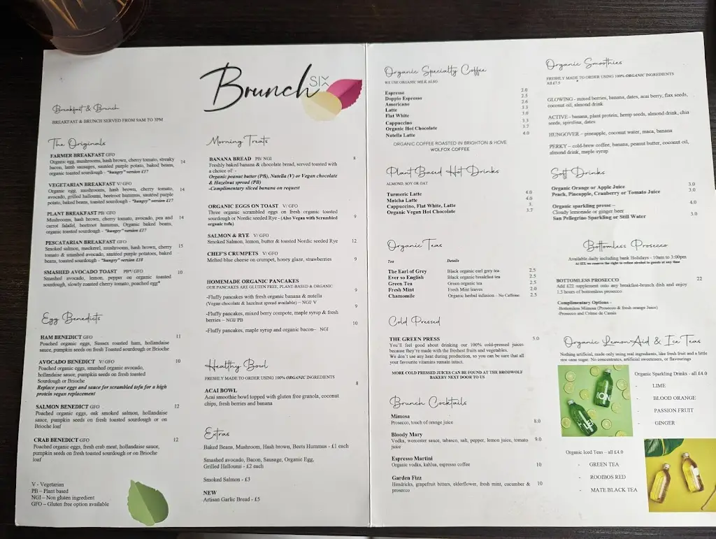 Menu_Six - Brighton & Hove_Hove_image_1