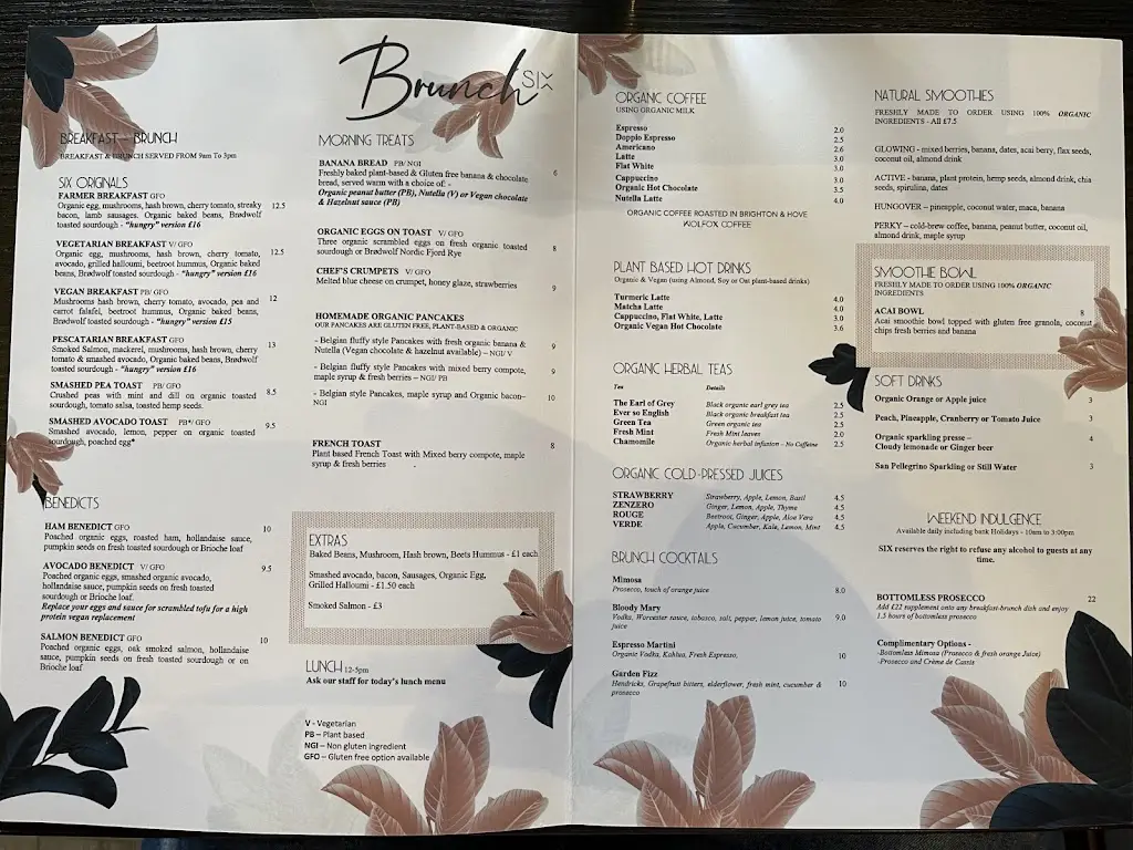 Menu_Six - Brighton & Hove_Hove_image_2
