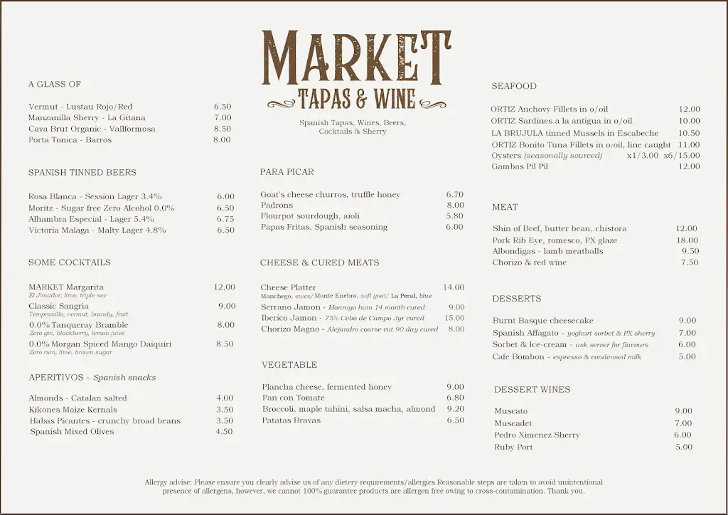 Menu_Market Tapas & Wine_Hove_image_1