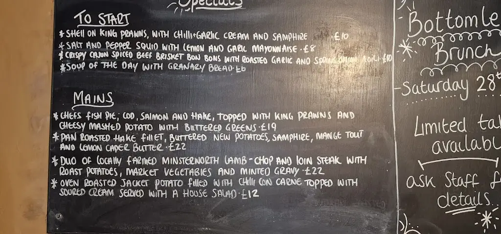 Menu_Crossways Inn and Bed & Breakfast_Huntspill_image_4