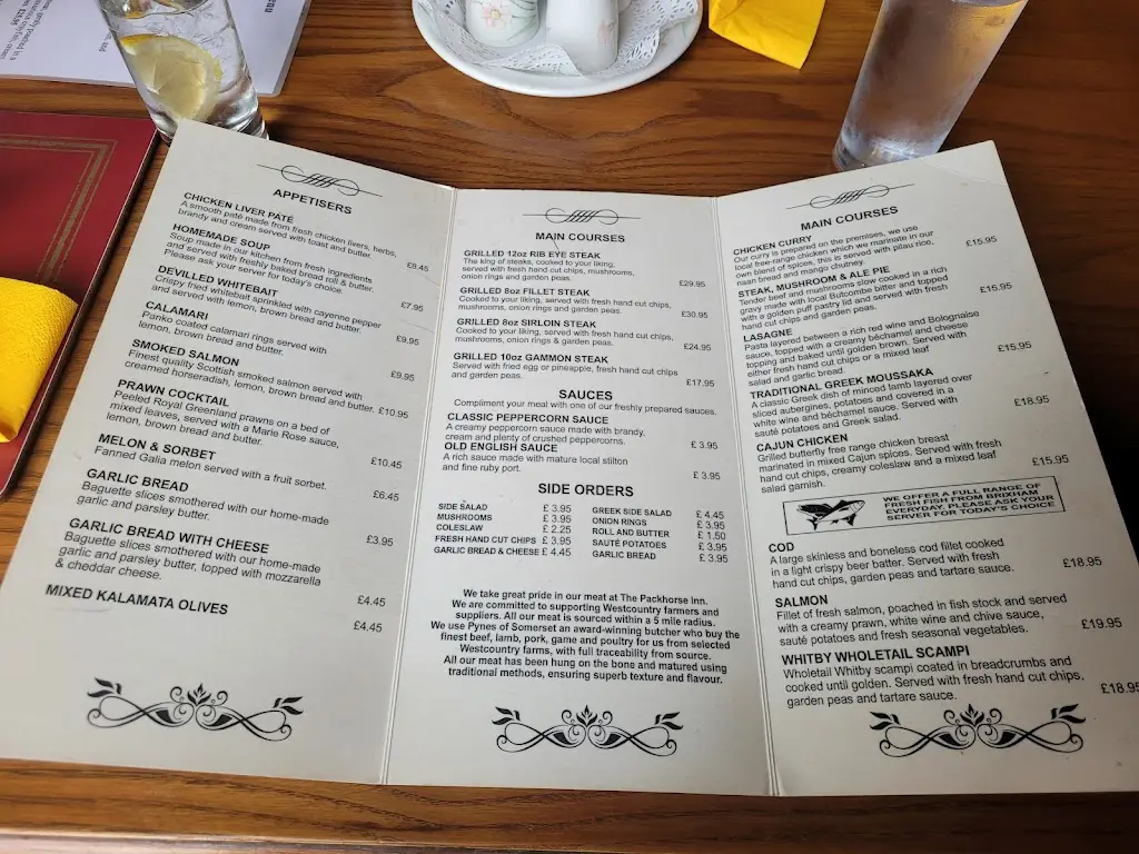 Menu_Pack Horse Inn_Huntspill_image_1