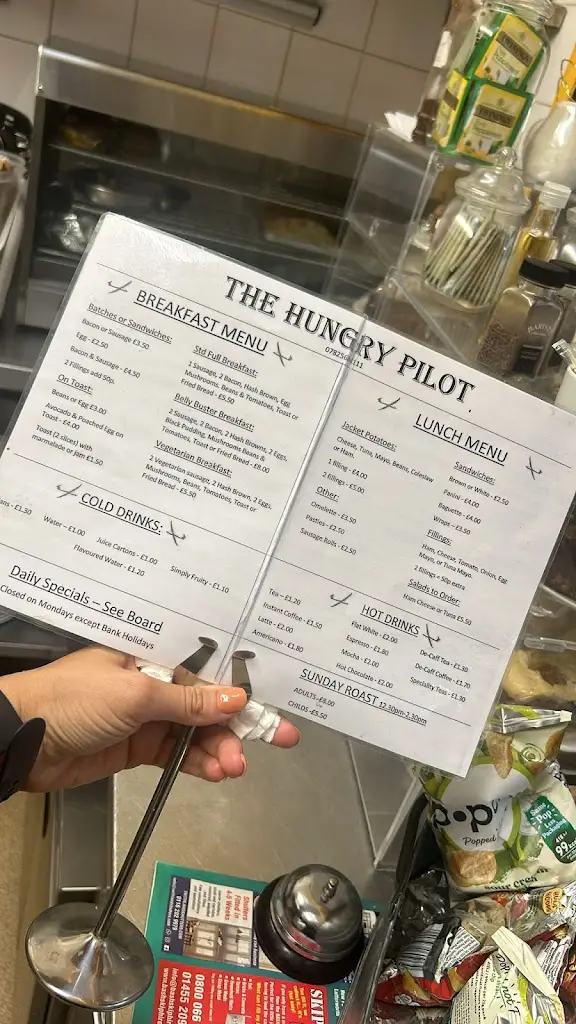 Menu_The Hungry Pilot_Husbands Bosworth_image_2