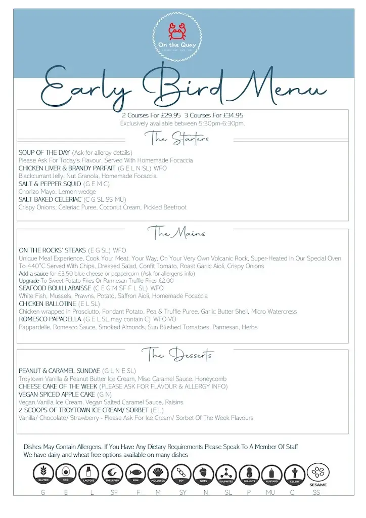 Menu_On The Quay_Hugh Town_image_1