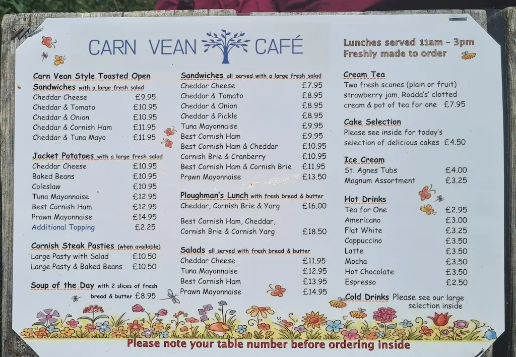 Menu_Carn Vean Cafe_Hugh Town_image_1