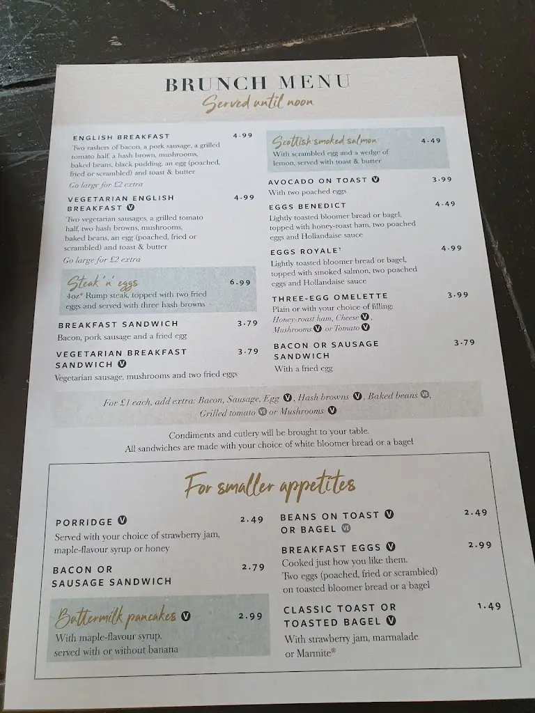 Menu_The Bear_Hungerford_image_1