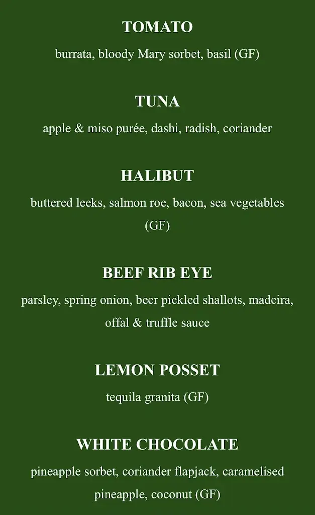 Menu_Restaurant Lovage by Lee Smith_Bakewell_image_2