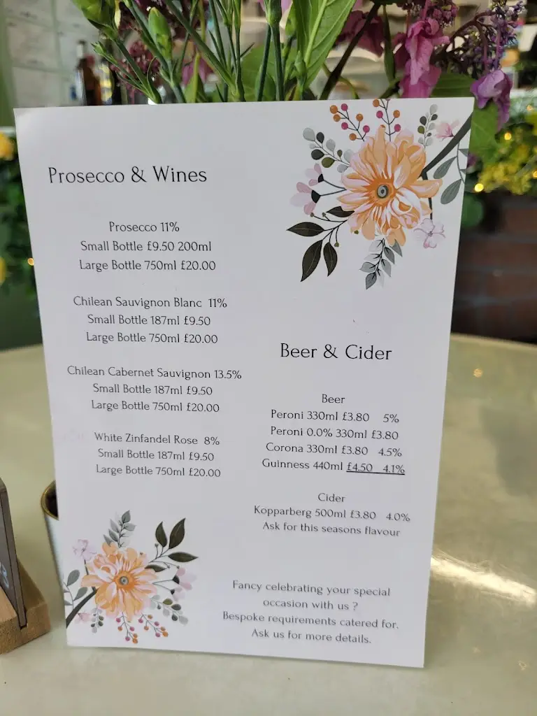 Menu_SunShine TeaRooms & Events_Ince Blundell_image_3